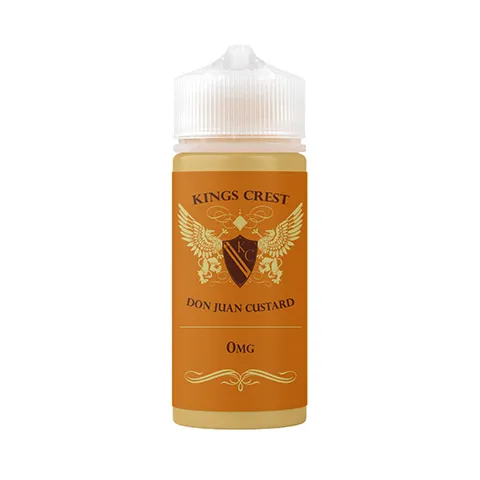 Kings Crest - Don Juan Custard 120ml 3mg