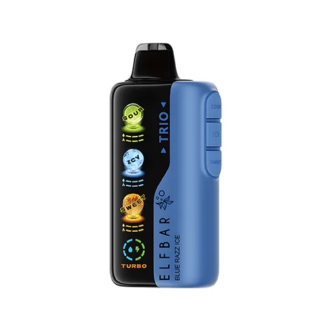 ElfBar Trio 40K — Blue Razz Ice