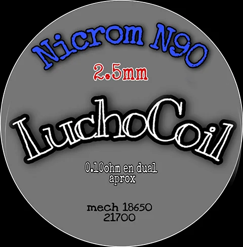 Resistencias Artesanales Lucho Coil - Tapa Gris