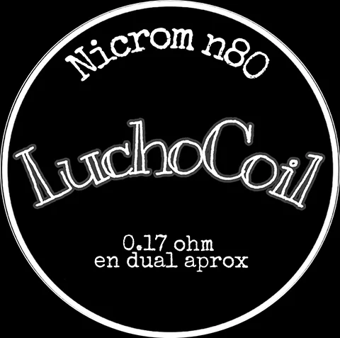 Resistencias Artesanales Lucho Coil - Tapa Negra