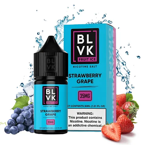 BLVK Salt - Fruit Ice Strawberry Grape 3.5%
