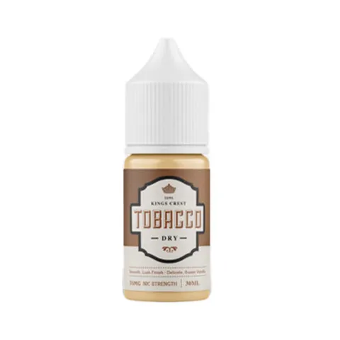 Kings Crest Salt - Dry Tobacco 3.5%