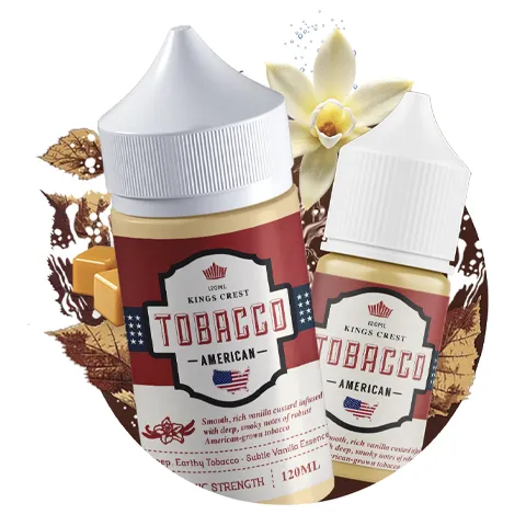Kings Crest - American Tobacco 120ml 3mg