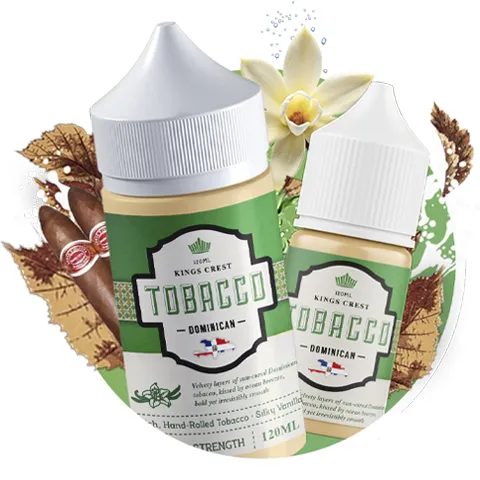 Kings Crest - Dominican Tobacco 120ml 3mg