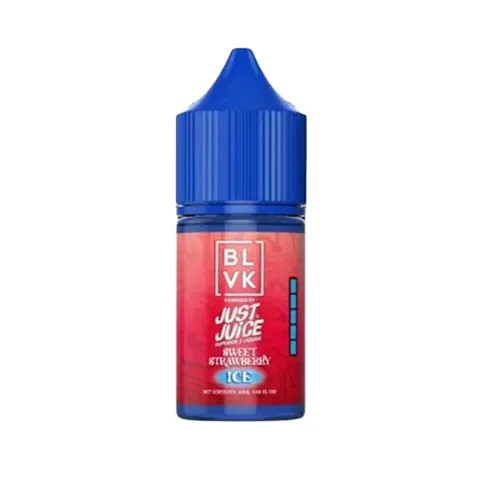 BLVK Just Juice Salt Sweet Strawberry Ice 2% - Líquido Nic Salts sabor frutilla helada