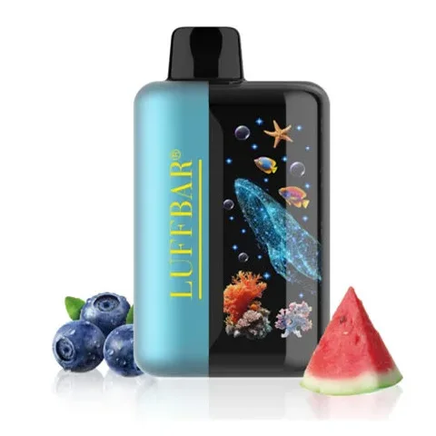 LuffBar Flare 55K Blue Razz Watermelon vapeador descartable recargable