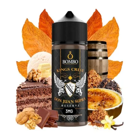 King's Crest Don Juan Supra Reserve 120ml 3mg
