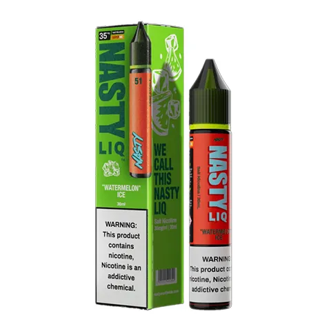 Nasty Liq Salt Watermelon Ice 30ml 35mg - Sales para pods
